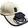 Cappello da sole ventilatore solare leggero per viaggi escursioni spiaggia e cor
