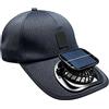 Cappello da sole ventilatore solare leggero per viaggi escursioni spiaggia e cor