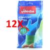 VILEDA 12 X Vileda Guanti Confort Extra S/7 Piccolo