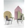 URSO STORE Set 2 sedie in similpelle con imbottitura per sala da pranzo CIC-933