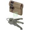UTENSILERIA 1PZ MEZZO CILINDRO SAGOMATO 0G304 CISA OTTONE CHIAVI 3 CAMMA DIN MM 40 30+10: