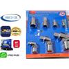 orderly 7 pezzi accessori per chiave a crichetto adattatori+giunto cardanico 1/2-3/8-1/4