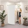 WPYGHLJN Camerino Negozio Abbigliamento Spogliatoio Negozio Portatile Con Forma Di C