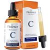 florence 60ml. Bio Siero Vitamina C e Vit. E. Siero Viso Acido Ialuronico Antirughe.