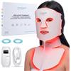 Maschera LED a 7 Colori per Viso E Collo Con Infrarossi Vicini - Terapia Della L