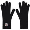 Moncler 3A00008 A9342 999 Wool Logo Gloves 148807913 [U]