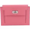 Hermes Pocket Compact Wallet with Silver Hardware H079000CKU5 152783498 [U]