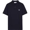 Stone Island Polo T-Shirt with Logo Patch 153373285 [U]