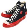 Comme Des Garcons Chuck Taylor All Star 70 High Sneakers Red Heart AZ 140563534