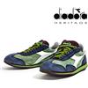 DIADORA HERITAGE Diadora Equipe Suede Stonewash Green & Blue 156552 17105679 [U]