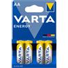 Varta Energy AA LR06 4x batterie alcaline 1,5V