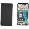Motorola DISPLAY CON FRAME PER MOTOROLA MOTO G62 5G XT2223 LCD SCHERMO PARI ORIGINALE