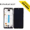 Samsung DISPLAY CON FRAME PER SAMSUNG GALAXY A52S 5G SM A528 A528B LCD OLED TOUCH SCREEN