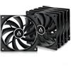 ARCTIC F12 (5 Pezzi) - 120 mm Ventola PC, Basso Livello Rumore, Cuscinet 5 Pezzi