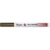 Rayher - Punta tonda con valvola, 1-2 mm gold
