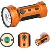 OLIGHT Marauder Mini 2 Torcia LED 10000 Lumen Raggio 750M 5 Modalità Caricamento Magnetico MCC & USB-C Torcia Compatta IPX8 Impermeabile per Camping Outdoor Caccia Emergenze Lavoro (Arancione)