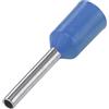 Vogt Verbindungstechnik 460006 cavo singolo destremità 0.25 mm² x 6 mm parzialmente isolato azzurro 100 pc(s)