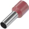 Vogt Verbindungstechnik 470308 - Punta singola per cavo 1 mm² x 8 mm parzialmente isolato rosso 100 pz/i)