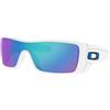 Oakley BATWOLF 9101 Bianco Lucido + PRIZM Sapphire 😎 Occhiali da Sole...