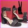 OK SANDALI DONNA tacco stupendi ingrosso classici eleganti 35 a 41 VV