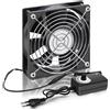 RUIZHI VENTILATORE 120MM 12V PC REGOLABILE VELOCITÀ VENTO AC 220V 120X120X25MM