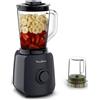 Moulinex Blendforce Essential Frullatore Multifunzione con Ventilazione Nero + Tritatutto