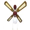 Vinco - Ventilatore da soffitto, mod. 70919, 3 velocità, 4 pale, 1 luce, seletto
