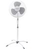 High-Tech Ventilatore Silenzioso Bianco con 3 Velocità e 45 Watt + Piantana h130