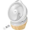 4UMOR Ventilatore da Tavolo - Silenzio 20dB Motore DC 21W 12 velocità Osc Bianco