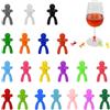 Leikedun 20 Colori Segnabicchiere in Silicone Segna Bicchieri per Ca Multicolore