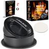 WALBOX 3in1 Pressa per Hamburger Mini, Grandi e Ripieni con Ricettario Ebook e 5