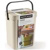 Perfetto PATTUMIERA RIFIUTI ORGANICI coll. GINO - 5 lt. - ghiaccio 5 lt