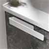 Aikzik Portasciugamani senza foratura, in alluminio, per bagno e cuc 32L×5B×4,5H