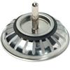RYELDOM - Tappo per lavello cucina Franke, diametro 84 mm, ricambio con perno ce
