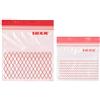 Ikea Istad Sacchetti Plastica, Rosso, 19x8x5 cm, 60 unità