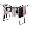 Leifheit Stendibiancheria Pegasus 180 Solid Black, Nero, Norma 18m Black Edition