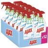 AJAX DETERSIVO SPRAY AJAX CRYSTAL CLEAN VETRI 12 FLACONI PULIZIA EFFETTO BRILLANTE 75
