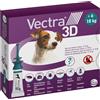 3D Antiparassitario per Cane 3 Pipette Antipulci Antizecche E Antizanzare per Ca