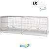 2GR GABBIA COVA LIVIGNO 120X40X40 2GR ART.403 + TRASPORTO GRATIS