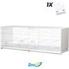 2GR GABBIA COVA BORMIO 120X40X40 2GR ART.401 + TRASPORTO GRATIS