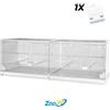 2GR GABBIA COVA SESTRIERE 120X40X40 2GR ART.402 + TRASPORTO GRATIS