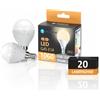 Aigostar Lampadine LED G45 E14 11W 1060lm 3000K Calda 20 Pezzi