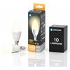 Aigostar Lampadine LED C37 E14 11W 1060lm 3000K Calda 10 Pezzi