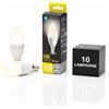 Aigostar Lampadine LED C37 E14 11W 1060lm 4000K Naturale 10 Pezzi