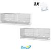2GR GABBIA COVA SESTRIERE 120X40X40 2GR ART.402 + TRASPORTO GRATIS