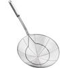 YFWOOD Schiumarola in acciaio inossidabile, mestolo da cucina a rete con manico 7.9Inch