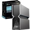 TP-Link Archer BE900 Router Wi-Fi 7 Quad-Band BE24000Mbps, Canali 320MHz, 2 Porte 10G, 4K-QAM, Beamforming, 12 Antenne Interne, EasyMesh, HomeShield, MU-MIMO, OFDMA, Alexa, Google, non supporta xDSL
