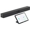 Yealink MeetingBar A40-031 - Soluzione per videoconferenza 4K all-in-one con doppia fotocamera 48MP, campo visivo 120°, matrice microfoni 8-MEMS, pannello touch CTP25 compatibile con Microsoft Teams e