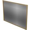 Amig - Zanzariera Estensibile per Finestra - 70 x 50 cm - Telaio in Alluminio Oro - Rete in Fibra di Vetro Grigia - Regolabile - Installazione senza attrezzi - Mod. ME01