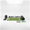 Tappeto Golf Putting Indoor, Attrezzatura Allenamento Portatile 330x98 cm